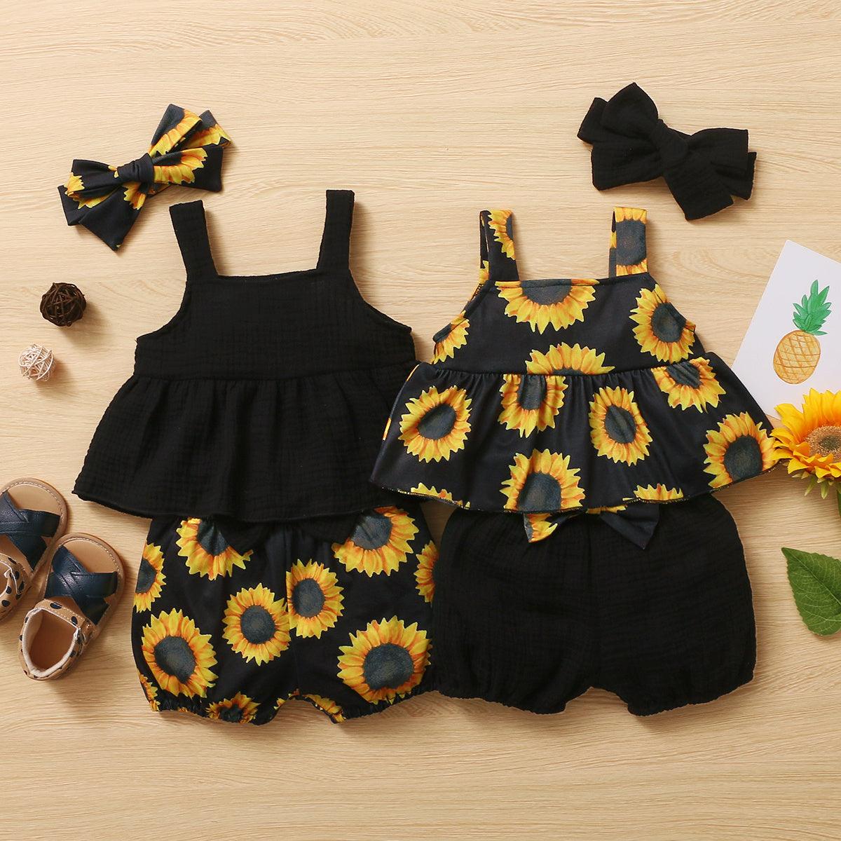 Adorable Summer Outfit Set for Newborn Baby Girls - Vogue Aura