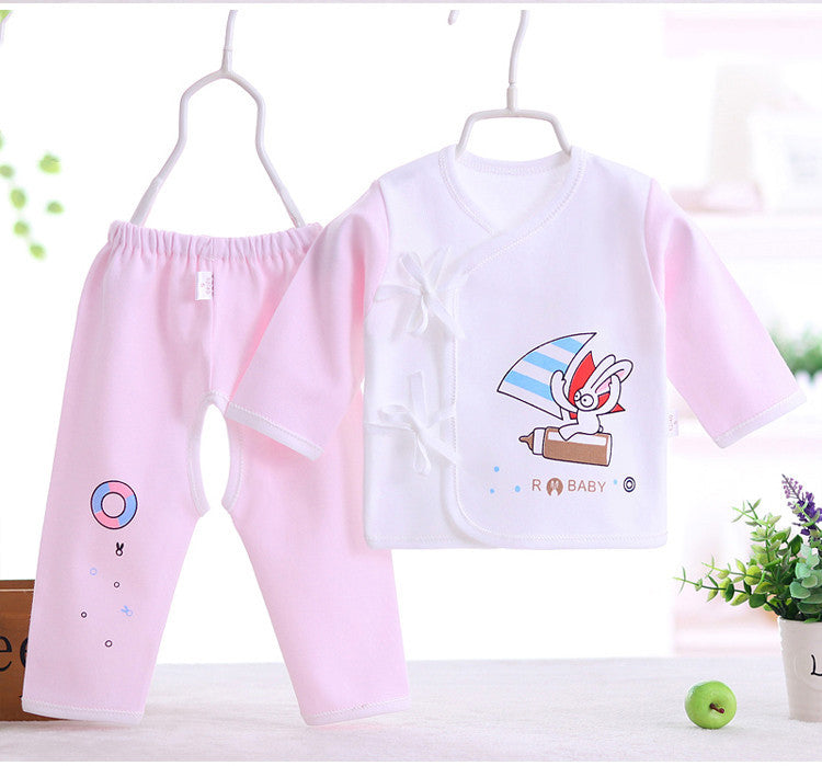 Spring Cotton Baby Underwear Set in Pink - Vogue Aura