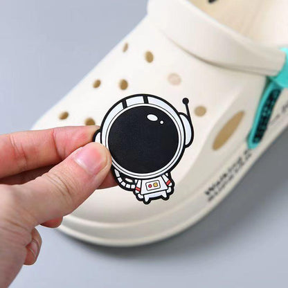 Astronaut-Themed Versatile Clogs for Indoor and Outdoor Use - Vogue Aura