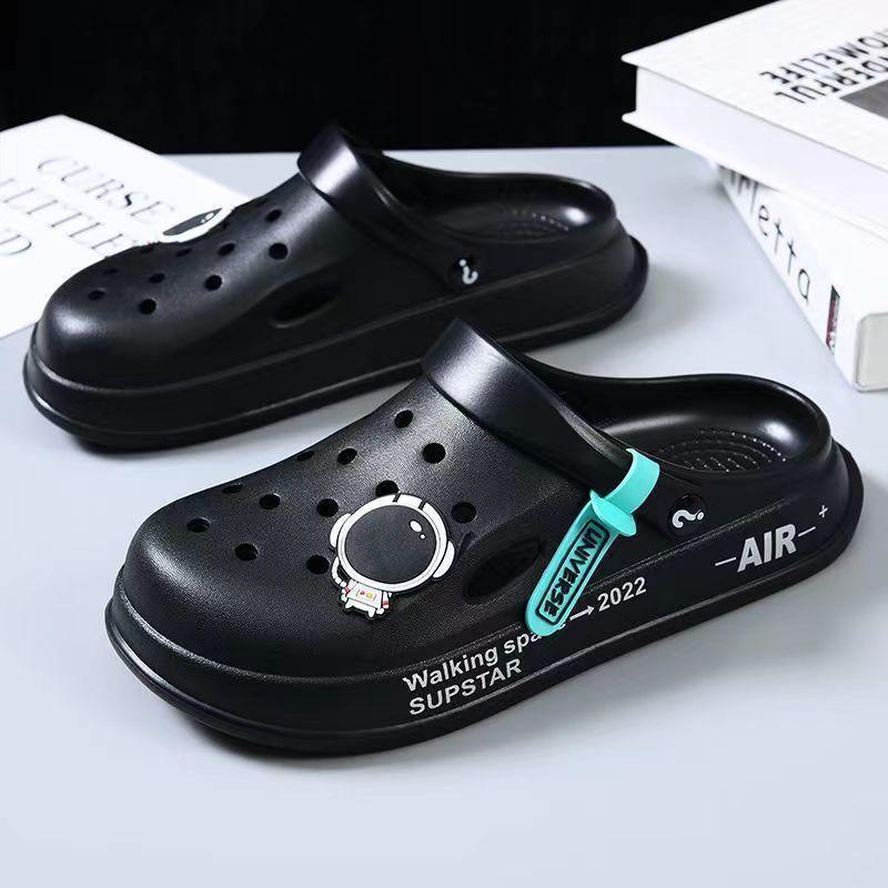 Astronaut-Themed Versatile Clogs for Indoor and Outdoor Use - Vogue Aura