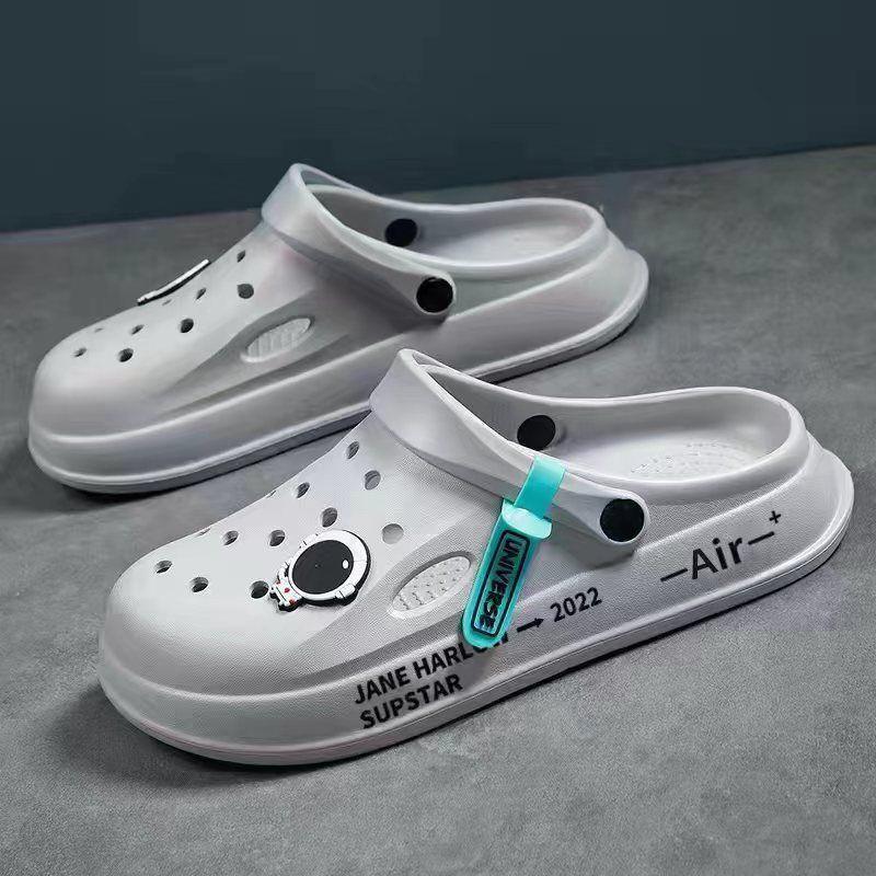 Astronaut-Themed Versatile Clogs for Indoor and Outdoor Use - Vogue Aura