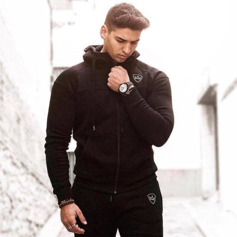 Slim Fit Hooded Activewear for Performance and Style - Vogue Aura