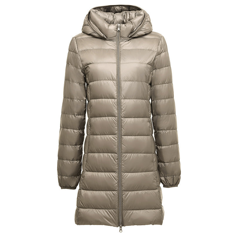 Detachable Lightweight Down Coat for Autumn and Winter - Vogue Aura