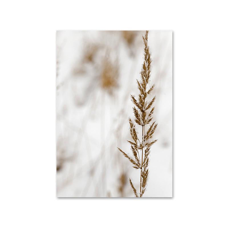 Bohemian Breeze: Grass Reed Canvas Art for Modern Spaces - Vogue Aura