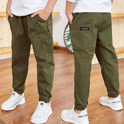 Boys' Lightweight Summer Linen Pants - Vogue Aura