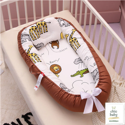 Baby Removable And Washable Bed Crib Portable Crib Travel Bed For Children Infant Kids Cotton Cradle - Vogue Aura