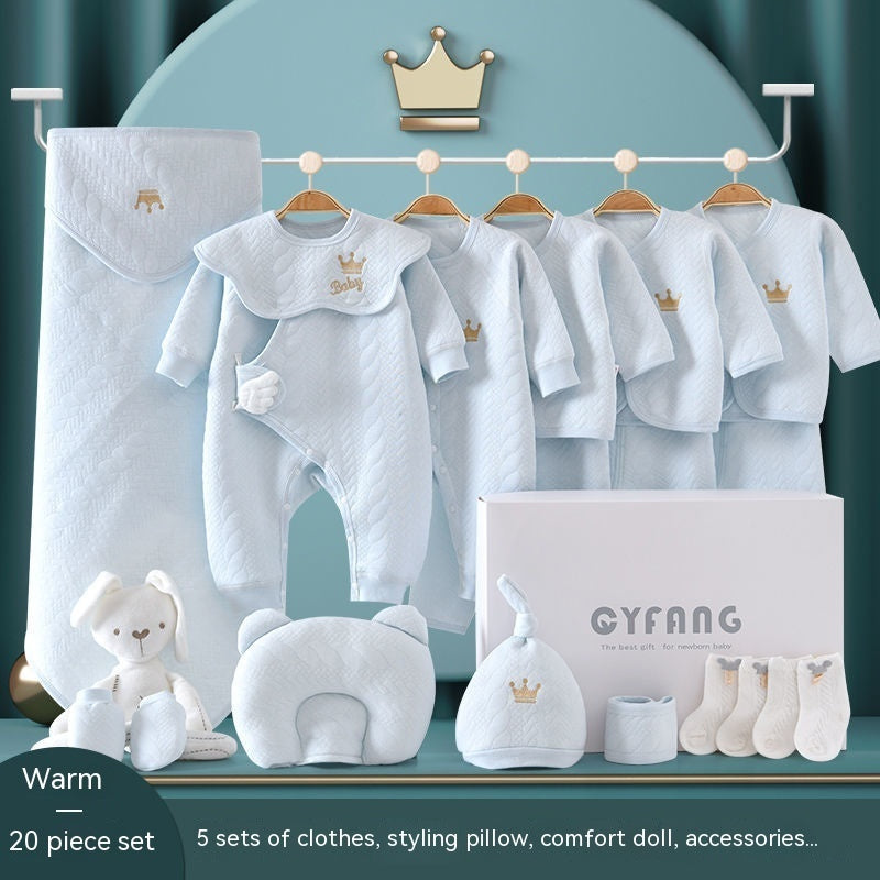 Elegant Newborn Gift Box: Baby Clothing Set - Vogue Aura