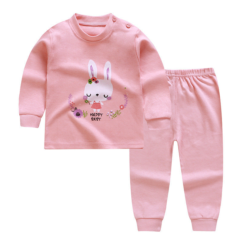 Autumn Adventures: Long Sleeve Outfit Set for Infants - Vogue Aura