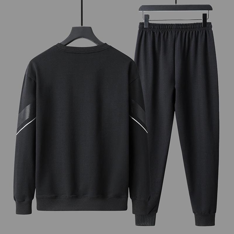 Men's Round Neck Sweatshirt and Pants Casual Cozy Set - Vogue Aura