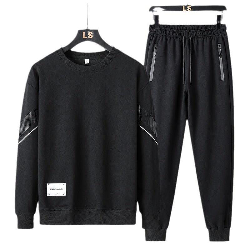 Men's Round Neck Sweatshirt and Pants Casual Cozy Set - Vogue Aura