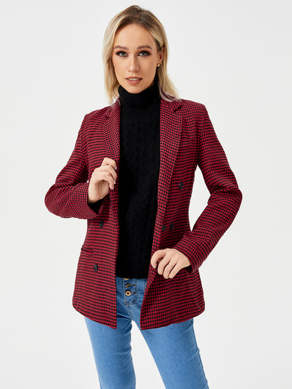 Women's Sophisticated Casual Blazer Jacket - Vogue Aura