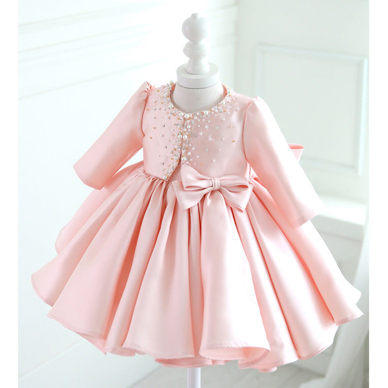 Baby High-end Flower Girl Wedding Princess Dress - Vogue Aura