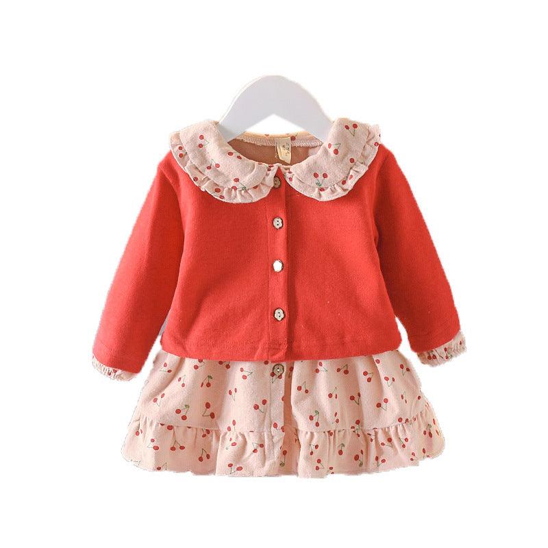 Charming Autumn Ensemble for Baby Girls - Vogue Aura