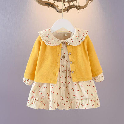 Charming Autumn Ensemble for Baby Girls - Vogue Aura