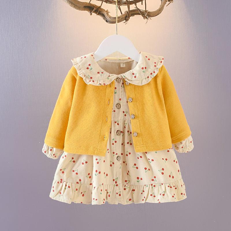 Charming Autumn Ensemble for Baby Girls - Vogue Aura