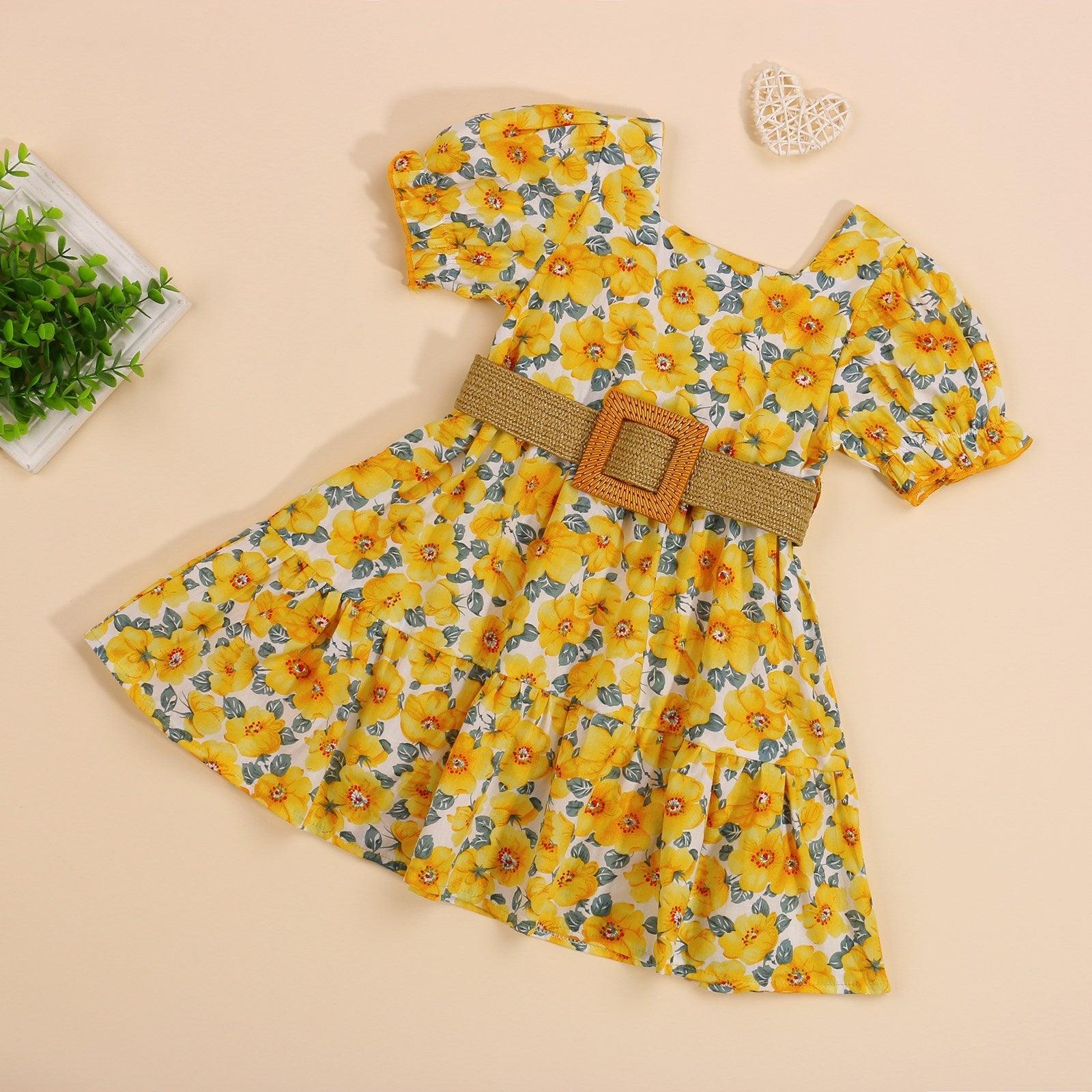 Charming Cotton Dress for Baby Girls – Stylish Kids Clothing for Infants - Vogue Aura