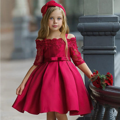 Charming Lace-Trimmed Dresses for Little Girls - Vogue Aura