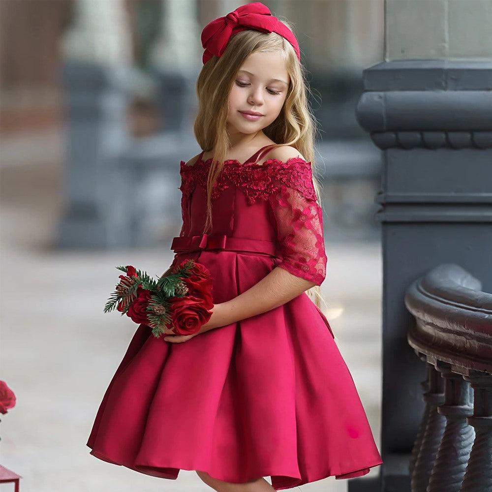 Charming Lace-Trimmed Dresses for Little Girls - Vogue Aura