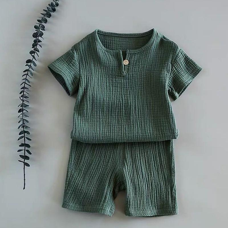 Charming Summer Cotton Sets for Boys and Girls - Vogue Aura