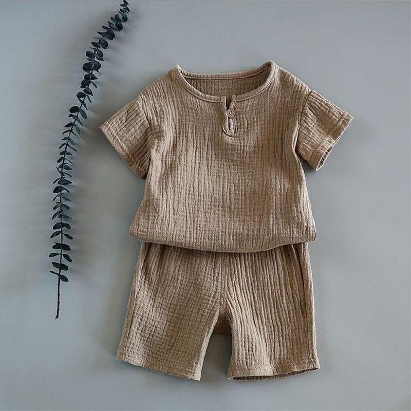 Charming Summer Cotton Sets for Boys and Girls - Vogue Aura