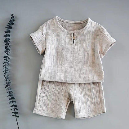 Charming Summer Cotton Sets for Boys and Girls - Vogue Aura