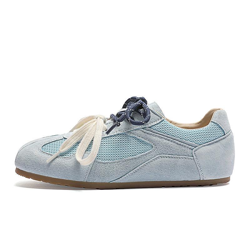 Chic Breathable Flat Mesh Sneakers for Women - Vogue Aura