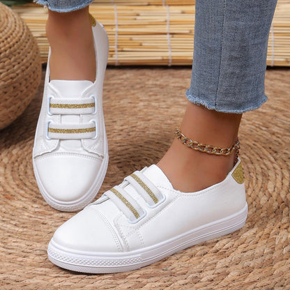 Chic Low-Cut Slip-On Sneakers for Effortless Everyday Elegance - Vogue Aura