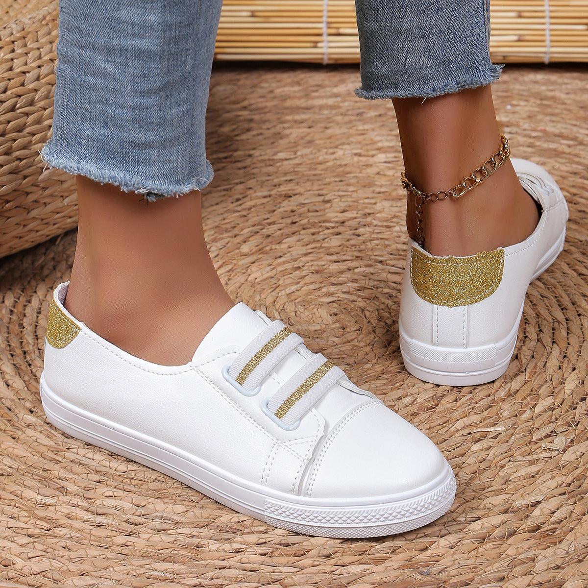 Chic Low-Cut Slip-On Sneakers for Effortless Everyday Elegance - Vogue Aura