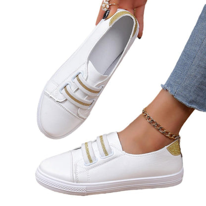 Chic Low-Cut Slip-On Sneakers for Effortless Everyday Elegance - Vogue Aura