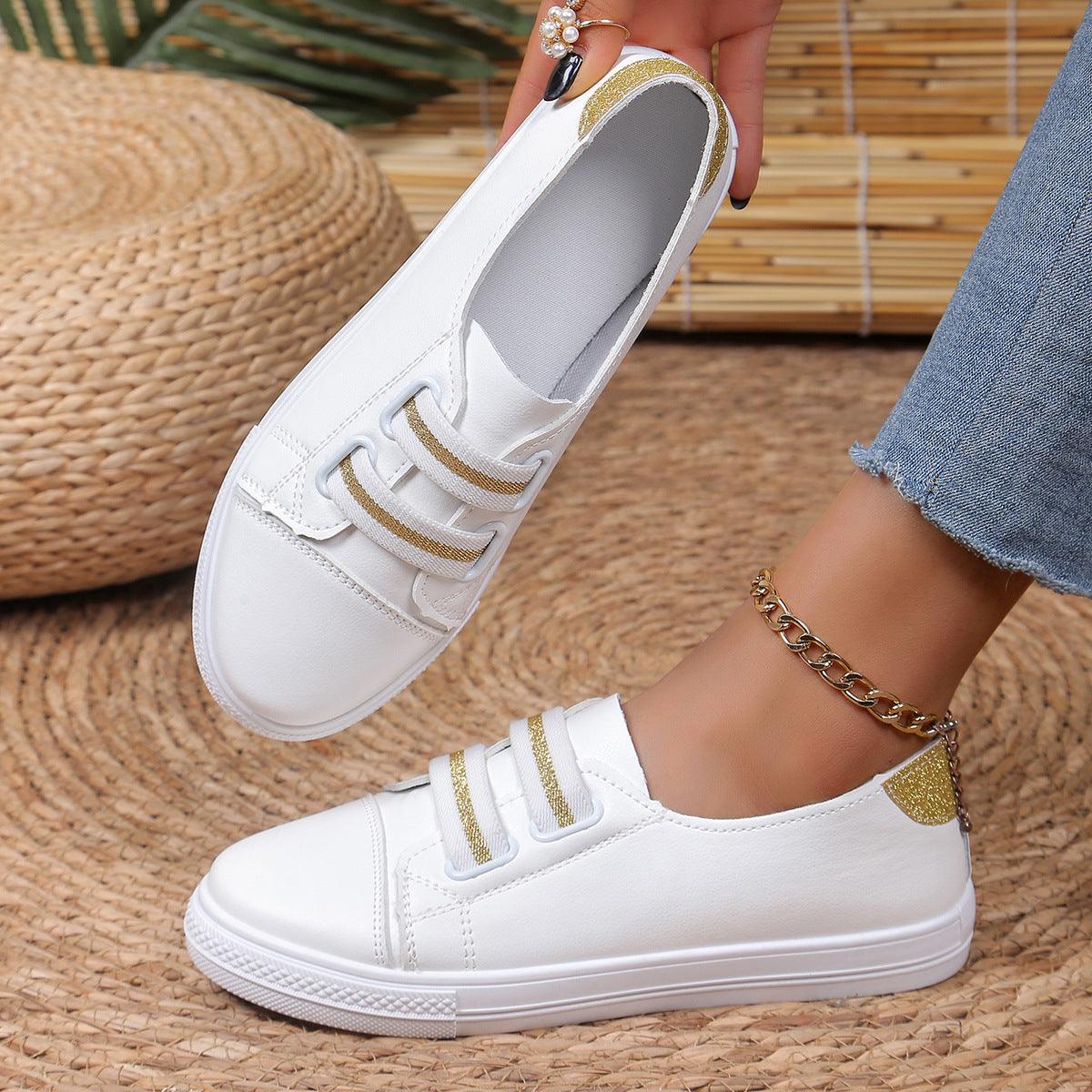 Chic Low-Cut Slip-On Sneakers for Effortless Everyday Elegance - Vogue Aura