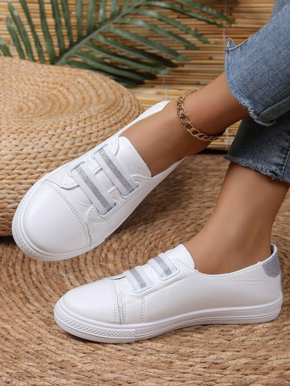 Chic Low-Cut Slip-On Sneakers for Effortless Everyday Elegance - Vogue Aura