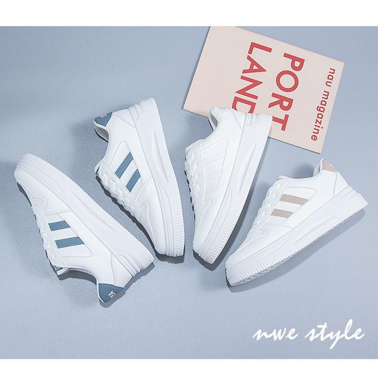 Chic Summer White Sneakers for Women - Versatile Casual Sports Style - Vogue Aura