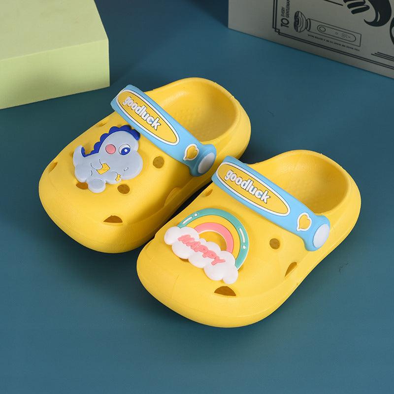 Children's Home Anti Slip Plastic Perforated Shoes - Vogue Aura