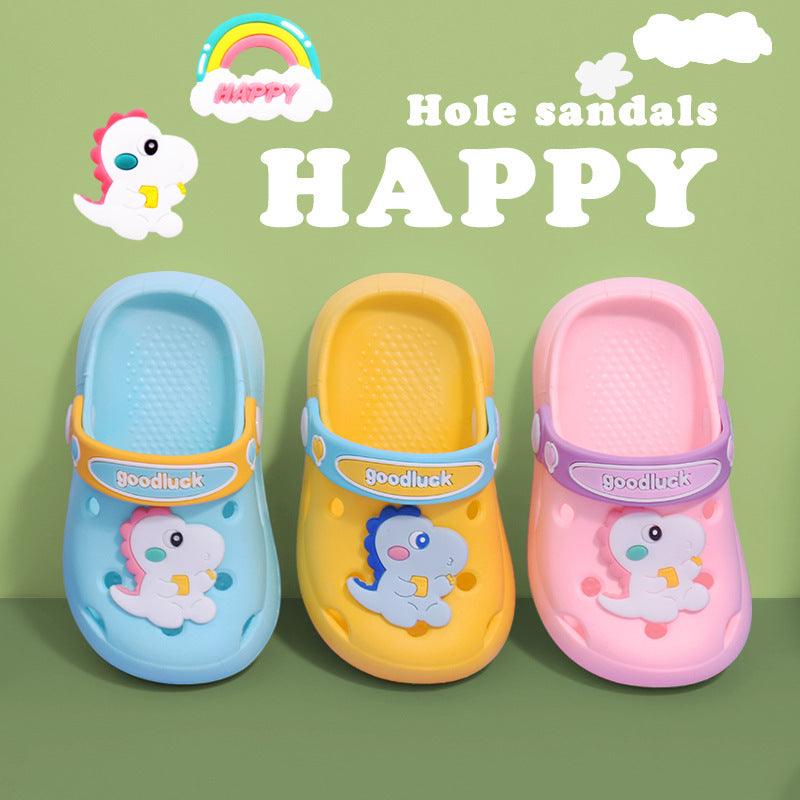 Children's Home Anti Slip Plastic Perforated Shoes - Vogue Aura