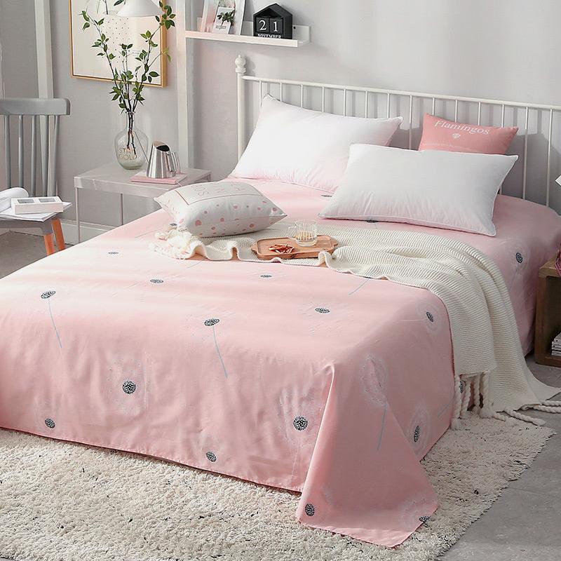 Vibrant Cotton Print Bed Sheets - Vogue Aura