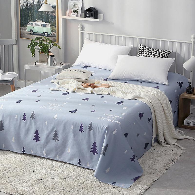 Vibrant Cotton Print Bed Sheets - Vogue Aura