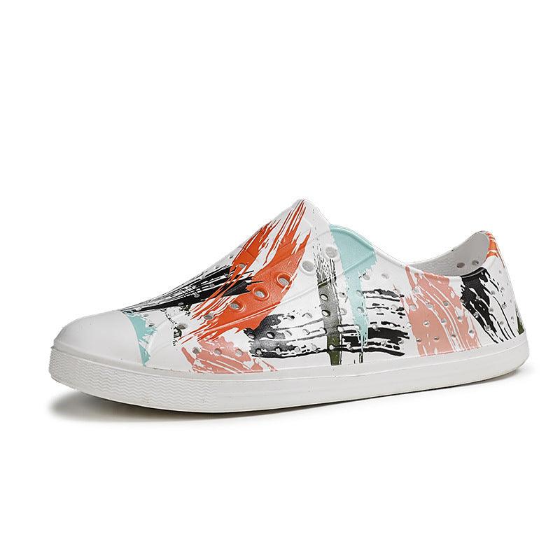 Vibrant Graffiti Beach Sandals for Ultimate Comfort and Style - Vogue Aura