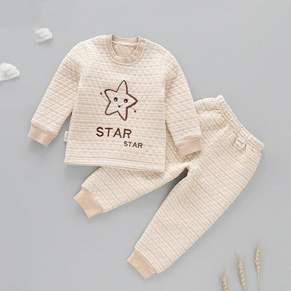 Cozy Cartoon Infant Warm-Up Suit for Kids - Vogue Aura