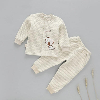 Cozy Cartoon Infant Warm-Up Suit for Kids - Vogue Aura