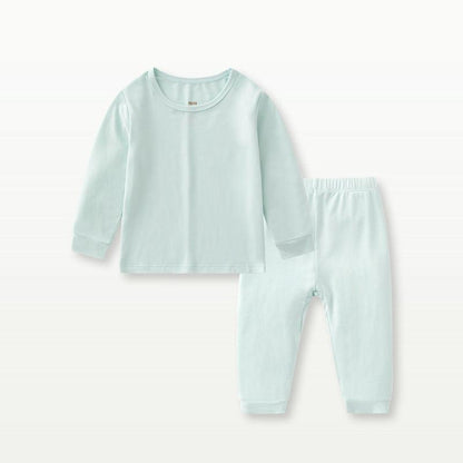 Cozy Cotton Bamboo Fiber Baby Long Johns Set - Vogue Aura