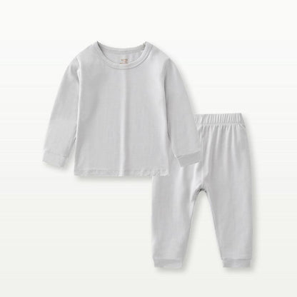 Cozy Cotton Bamboo Fiber Baby Long Johns Set - Vogue Aura