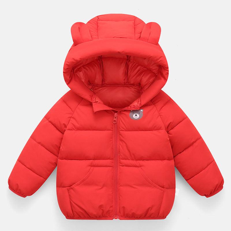 Cozy Cotton Hooded Jackets for Kids - Stylish and Warm Spring Wear - Vogue Aura