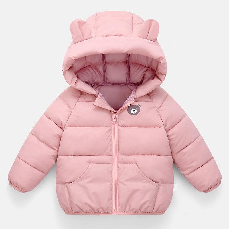 Cozy Cotton Hooded Jackets for Kids - Stylish and Warm Spring Wear - Vogue Aura