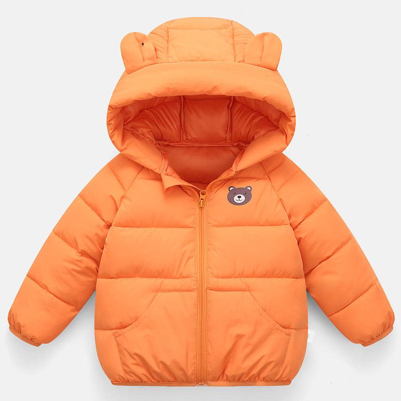 Cozy Cotton Hooded Jackets for Kids - Stylish and Warm Spring Wear - Vogue Aura