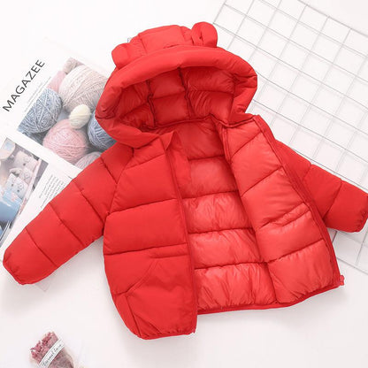 Cozy Cotton Hooded Jackets for Kids - Stylish and Warm Spring Wear - Vogue Aura