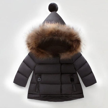 Cozy Cotton Padded Down Jacket for Girls - Vogue Aura