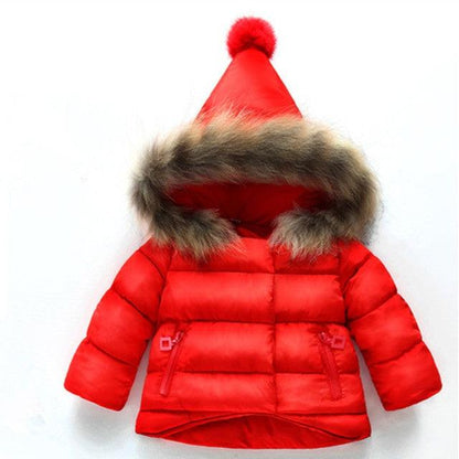 Cozy Cotton Padded Down Jacket for Girls - Vogue Aura