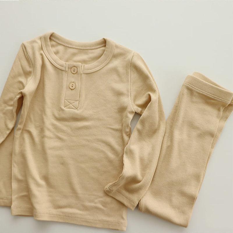 Cozy Cotton Pajama Sets for Kids - Adorable Sleepwear for Autumn - Vogue Aura