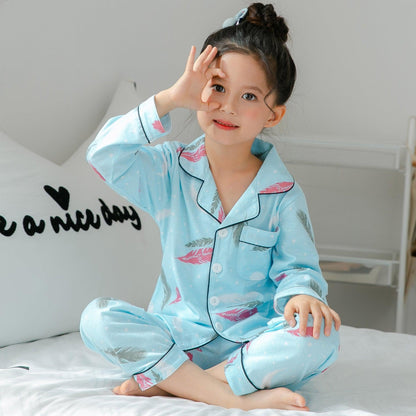 Cozy Cotton Striped Pajamas for Kids - Vogue Aura