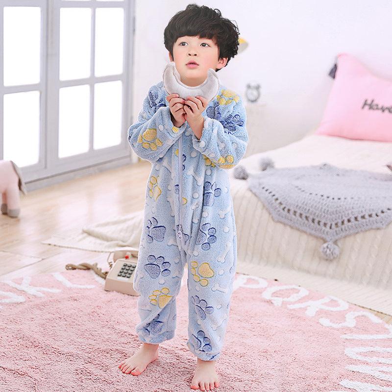 Cozy Flannel Pajamas for Infants – Perfect for Autumn and Winter - Vogue Aura